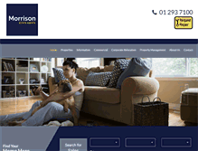 Tablet Screenshot of morrisonestates.ie
